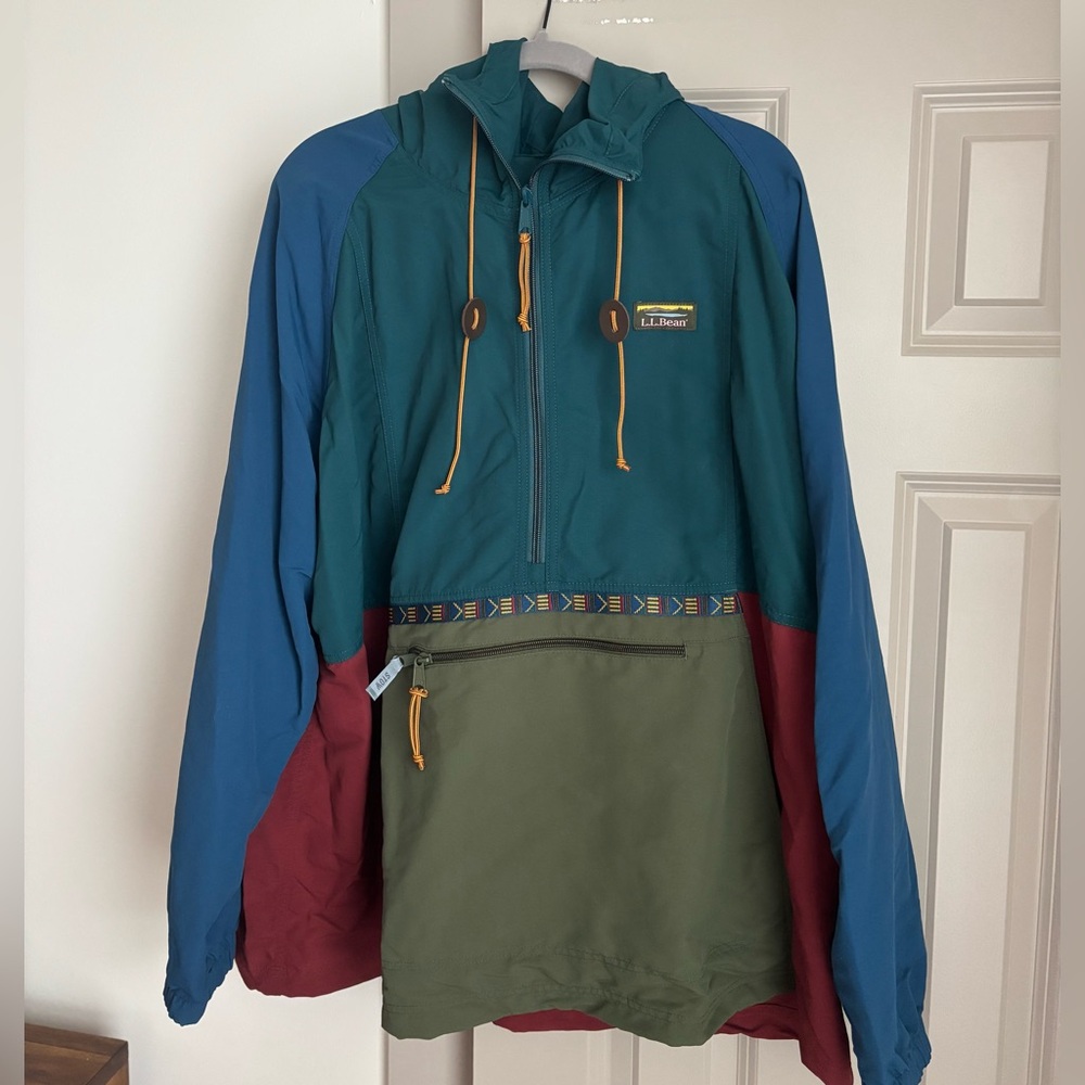 NWOT Womens Plus LL Bean Mountain Classic Anorak Jacket